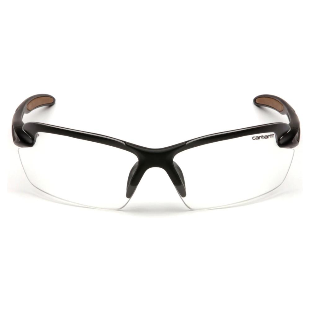 Pyramex Carhartt Spokane Shooting Glasses Black with Clear Lens Picture of Pyramex Safety Pyramex Carhartt - Spokane - Clear Lens with Black Frame