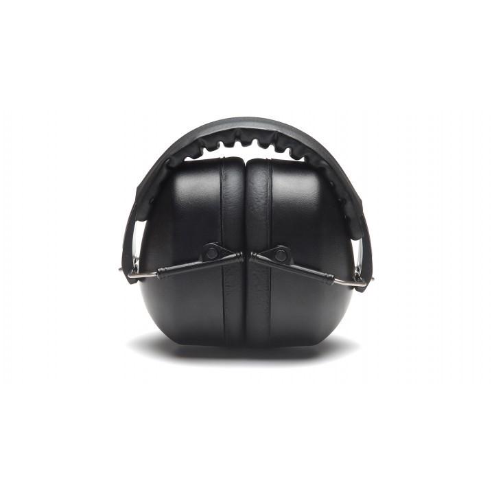 Pyramex PM30 Series Fold-Away Ear Muffs 27dB Black Picture of Pyramex Safety Pyramex Earmuff - NRR 26dB - Fold-away Individually packaged - Black