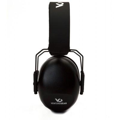 Pyramex VG80 Series Ear Muffs 25dB Black Picture of Pyramex Safety Pyramex Black - NRR 26 dB Low Profile Hearing Protector - VG Clamshell