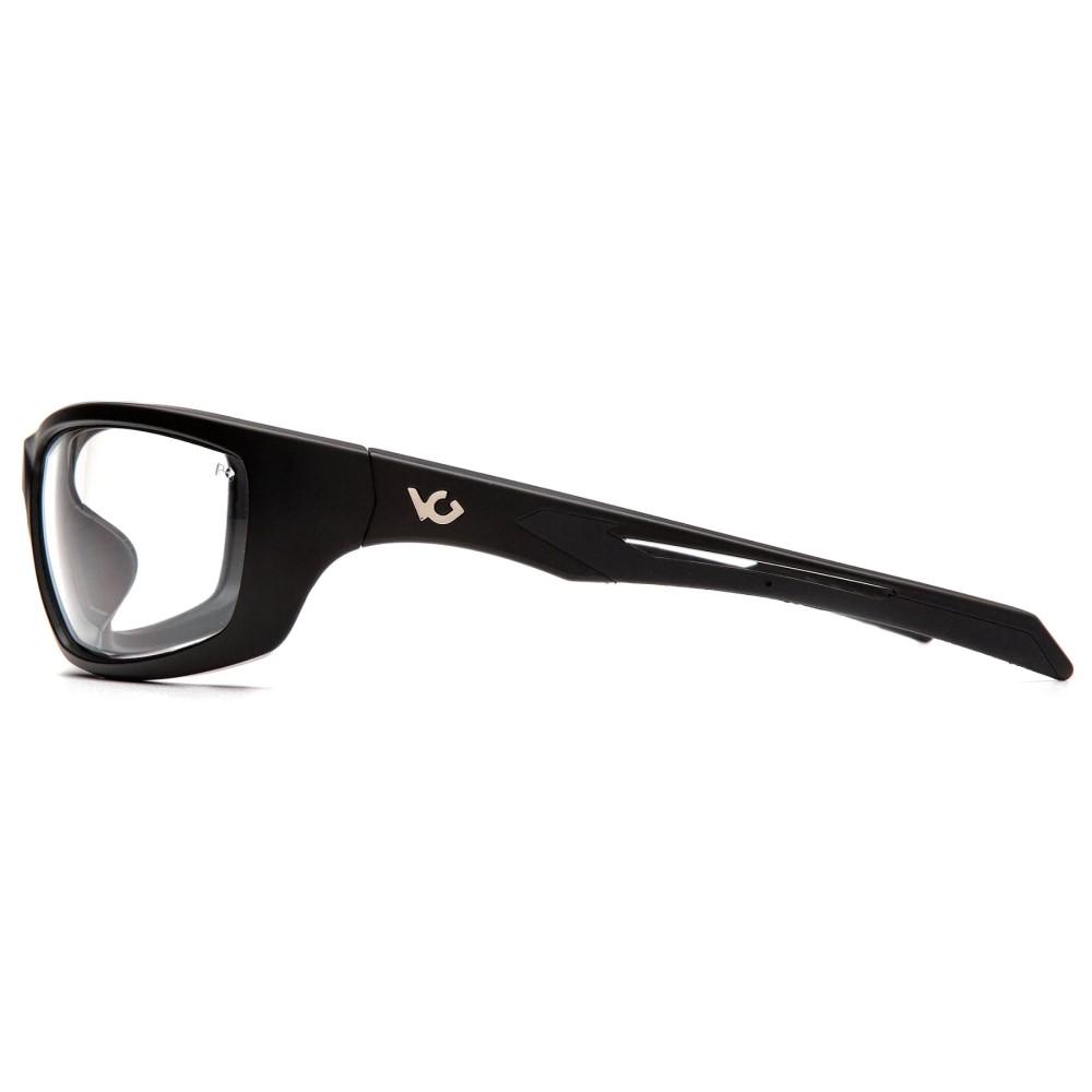 Pyramex Venture Gear Howitzer Shooting Glasses Black Frame with Clear Anti-Fog Lens Picture of Pyramex Safety Pyramex VG Howitzer Black Frame/Clear Anti-Fog Lens