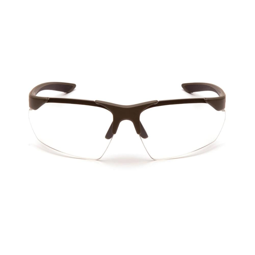 Pyramex Venture Gear Drone 2.0 Shooting Glasses OD Green Frame with Clear Anti-Fog Lens Picture of Pyramex Safety Pyramex VG Drone OD Green Frame/Clear Anti-Fog Lens