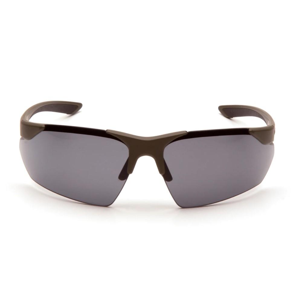 Pyramex Venture Gear Drone 2.0 Shooting Glasses OD Green Frame with Grey Anti-Fog Lens Picture of Pyramex Safety Pyramex VG Drone 2.0 OD Green Frame/Gray Anti-Fog Lens