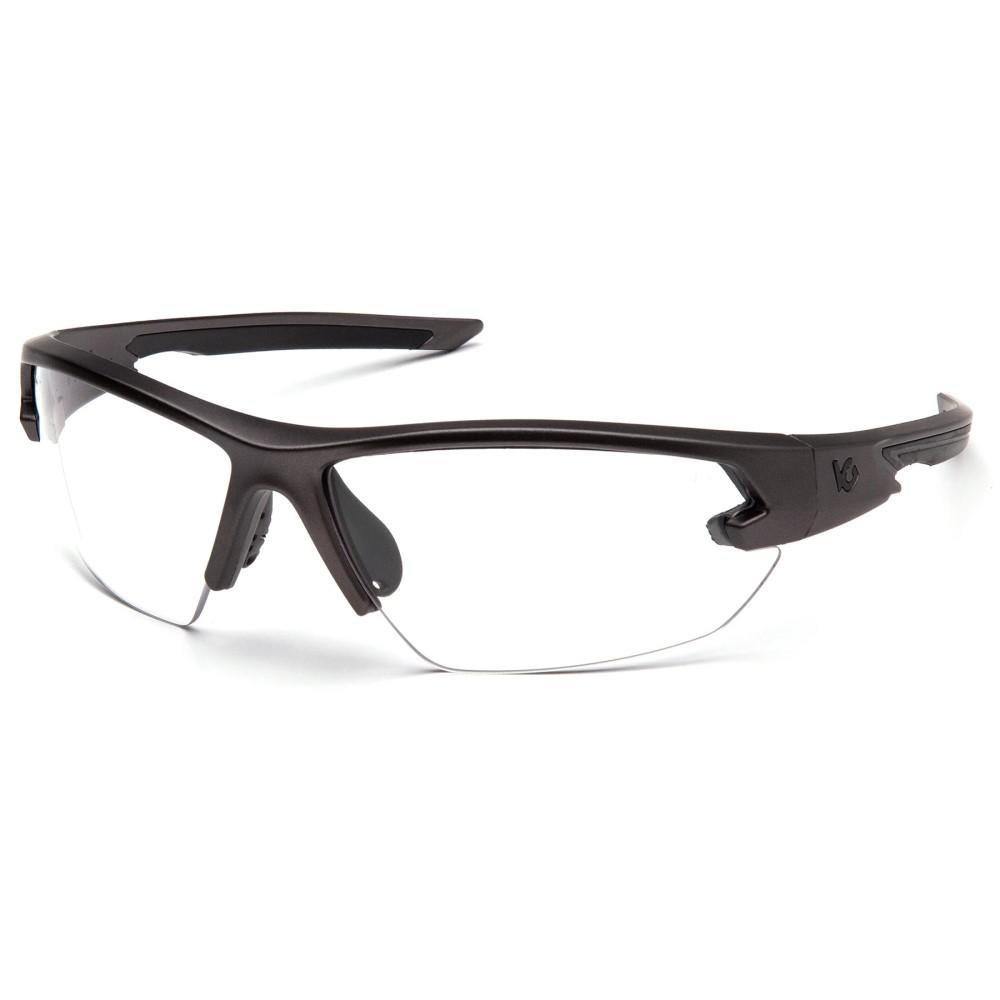 Pyramex Venture Gear Semtex 2.0 Shooting Glasses Gun Metal Frame with Clear Anti-Fog Lens Picture of Pyramex Safety Pyramex VG Semtex 2.0 Gun Metal Frame/Clear Anti-Fog Lens