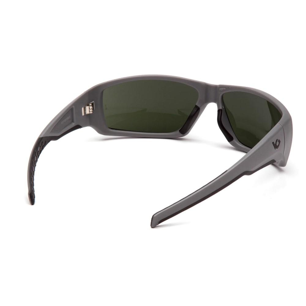 Pyramex Overwatch Shooting Glasses Grey with Grey Lens Anti Fog Picture of Pyramex Safety Pyramex VG Overwatch Urban Gray Frame/Forest Gray Anti-Fog Lens