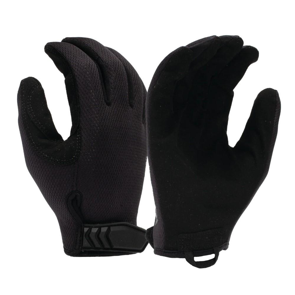 Pyramex Venture Gear Medium-Duty Adjustable Operator Gloves Black M Picture of Pyramex Safety Venture Gear Tactical Gloves Medium Duty Adjustable Operator H&L Black Med