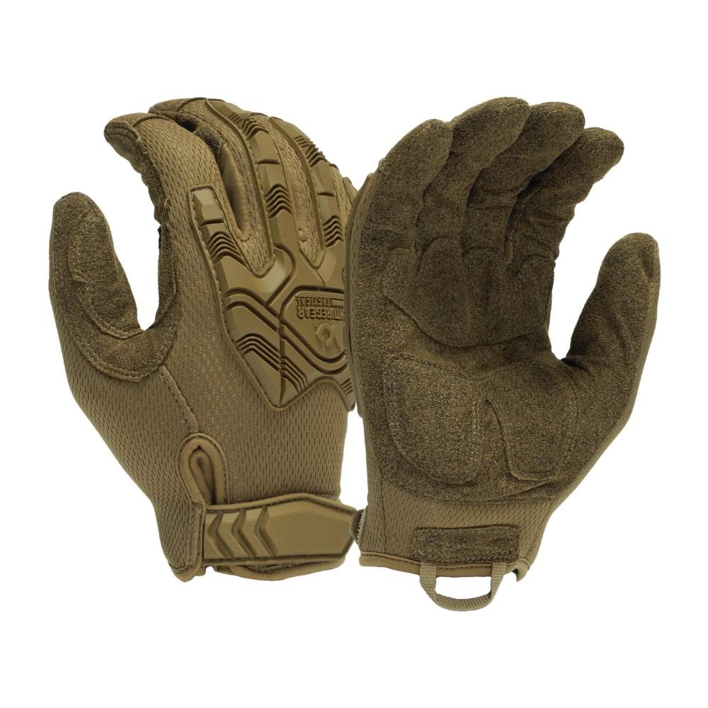 Pyramex Venture Gear Heavy-Duty Impact Operator Gloves Coyote Brown XL Picture of Pyramex Safety Venture Gear Tactical Gloves Heavy Duty Impact Operator H&L Coyote X Large
