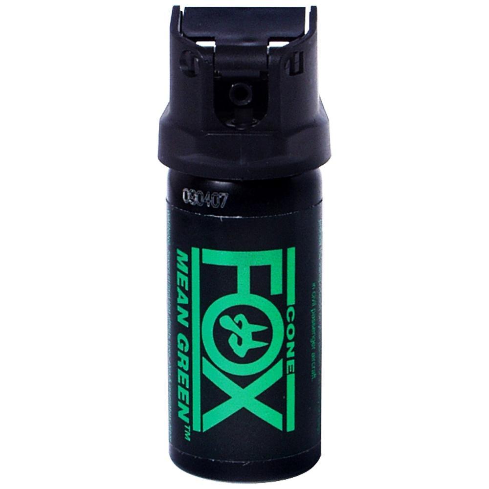 Fox Labs Mean Green Pepper Spray 1.5 oz Picture of Personal Security Products MEAN GREEN STREAM SPRAY 1.5 OZ
