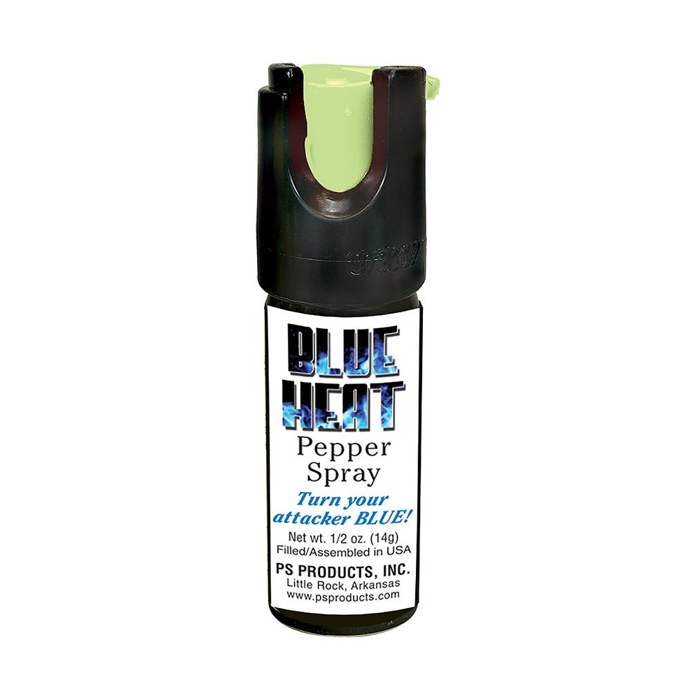 Personal Security Products Eliminator Blue Heat Pepper Spray 1/2 oz with Blue Dye Picture of Personal Security Products PSP 1/2 oz. Blue Heat Pepper Spray Canister Only