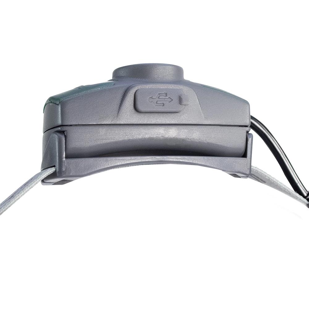 Police Security Flashlights Twin Power LED Headlamp 550 Lumens White Grey Picture of LB Marketing Inc DBA Police Security Flashlights Police Security Twin Power Headlamp 550lm