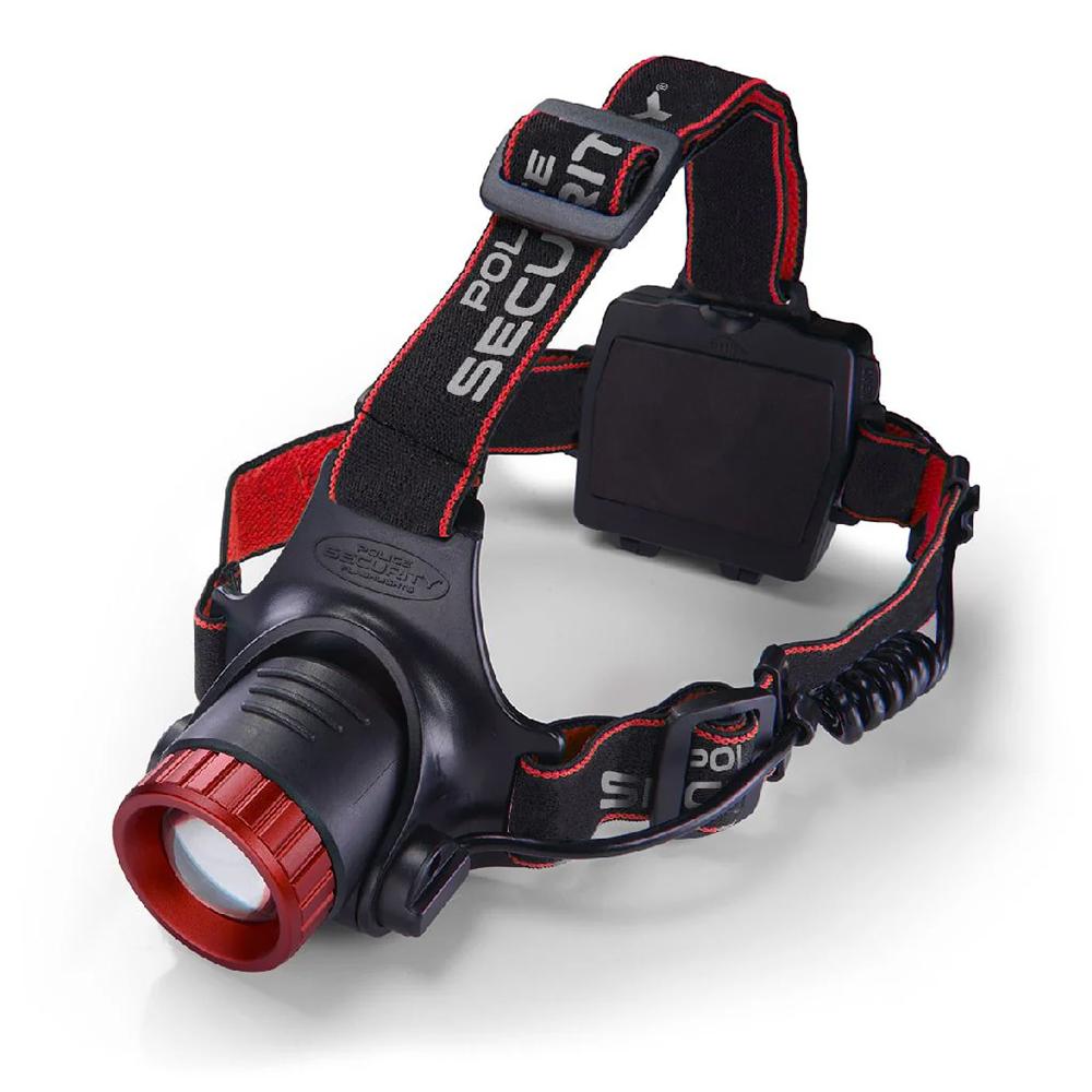Police Security Flashlights Lookout Headlamp 1000 Lumens Black Picture of LB Marketing Inc DBA Police Security Flashlights Police Security Flashlights Lookout Headlamp 1000lm