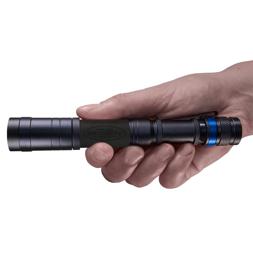 Police Security Flashlights Sleuth 2.0 Flashlight 300 Lumens Black Picture of LB Marketing Inc DBA Police Security Flashlights Police Security Flashlights Sleuth 2.0 350lm