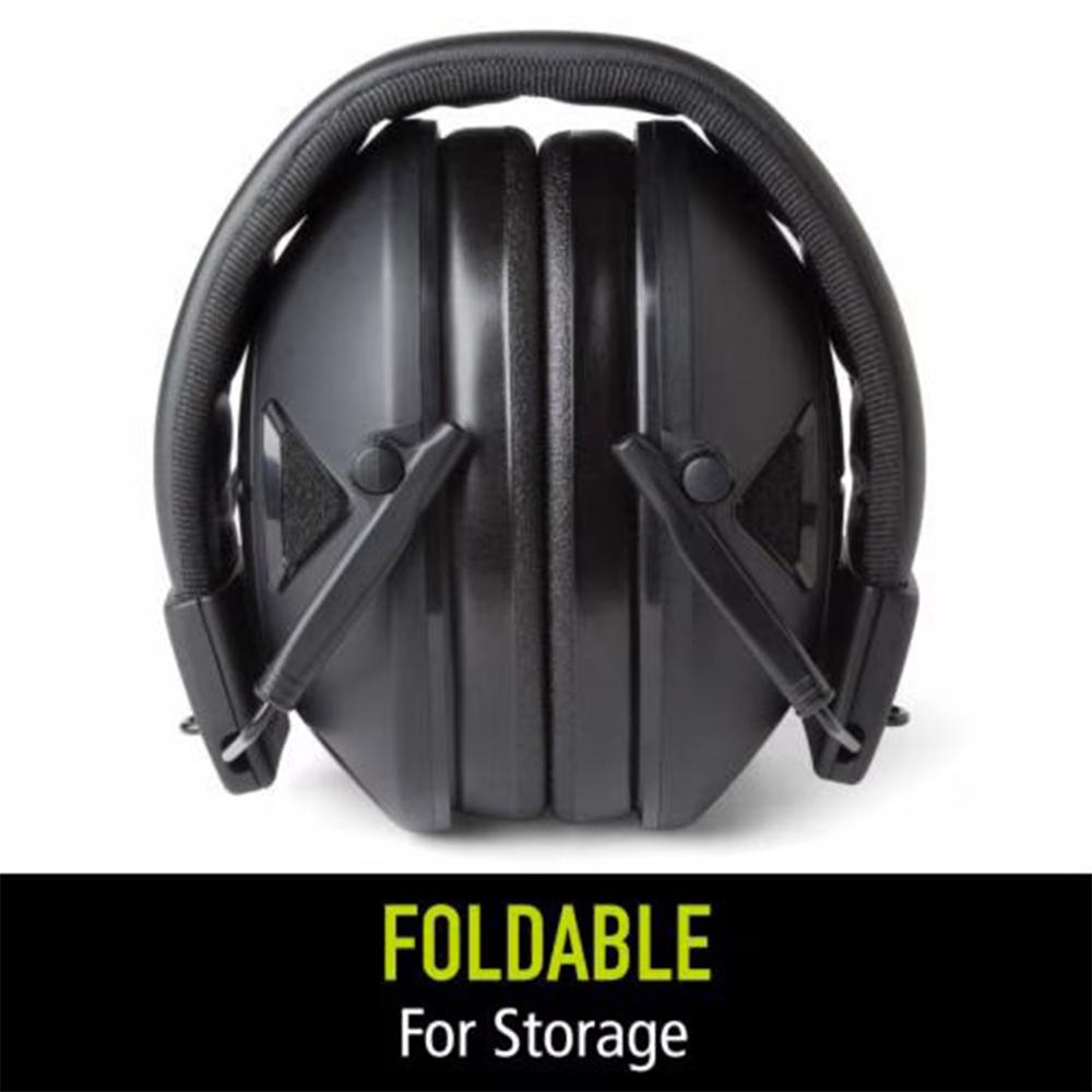 Peltor Sport Tactical 100 Electronic Ear Muffs 22dB Black Picture of 3M PELTOR PELTOR TACTICAL 100 ELECTRONIC HEARING PROTECTOR