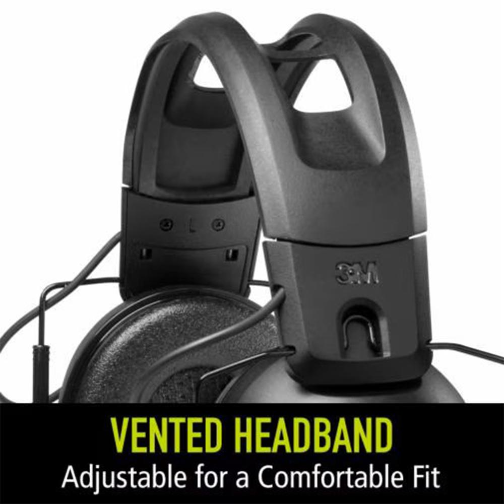 Peltor Sport Tactical 500 Electronic Ear Muffs 26dB Black Picture of 3M PELTOR PELTOR SPORT TACTICAL 500 ELECTRONIC HEARING PROTECTION