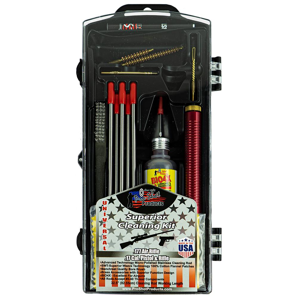 Pro-Shot .177 Air Rifle/Pistol and .17 Cal. Multi Section Rod Cleaning Kit Picture of Pro-Shot Products .177 Air Rifle/Pistol and .17 Cal. Multi Section Rod Kit