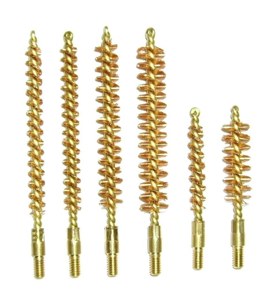 Pro-Shot Benchrest Brass Core/Bronze Bristle Rifle Bore Brush (5/40 Thread) .17 cal Picture of Pro-Shot Products 17 CAL BRONZE BRISTLE BORE BRUSH