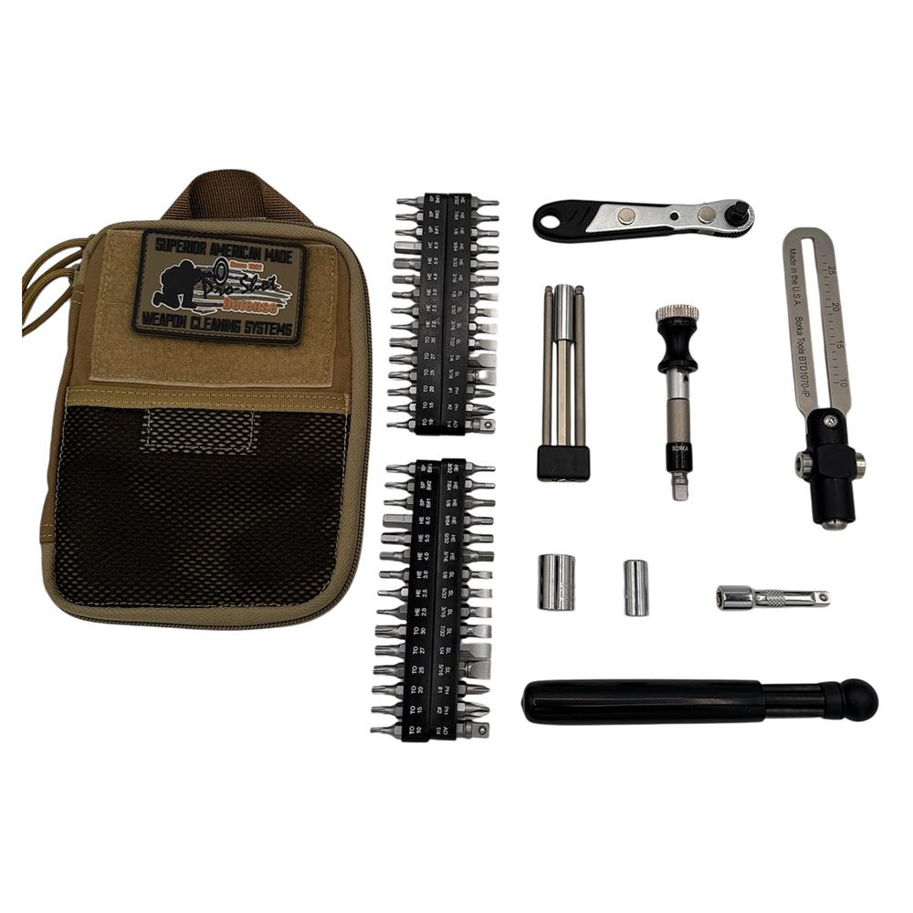 Pro-Shot Borka Tools Military Grade Adjustable Torque Driver Kit Picture of Pro-Shot Products Borka Standard Configuration Precision Torque Kit