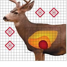 Pro-Shot Mule Deer Sight In Target 25" x 25" 5/ct Picture of Pro-Shot Products MULE DEER SIGHT IN TARGET 25" X 25" 5 PACK