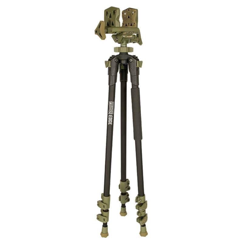 Primos Edge Tripod Shooting Stick Aluminum FDE Picture of Primos Edge Aluminum Dark Earth - Box