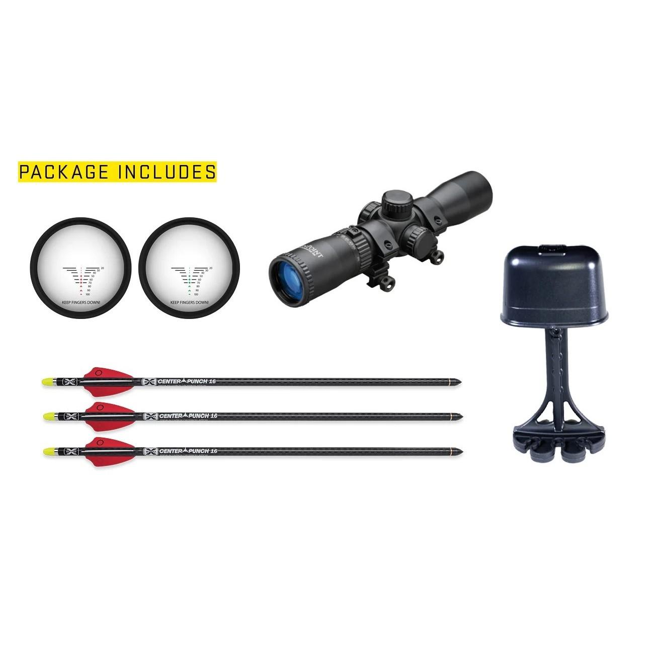 Picture of Tenpoint Crossbow Technologies TenPoint Siege 425 ACUslide RangeMaster 100 Scope Moss Green