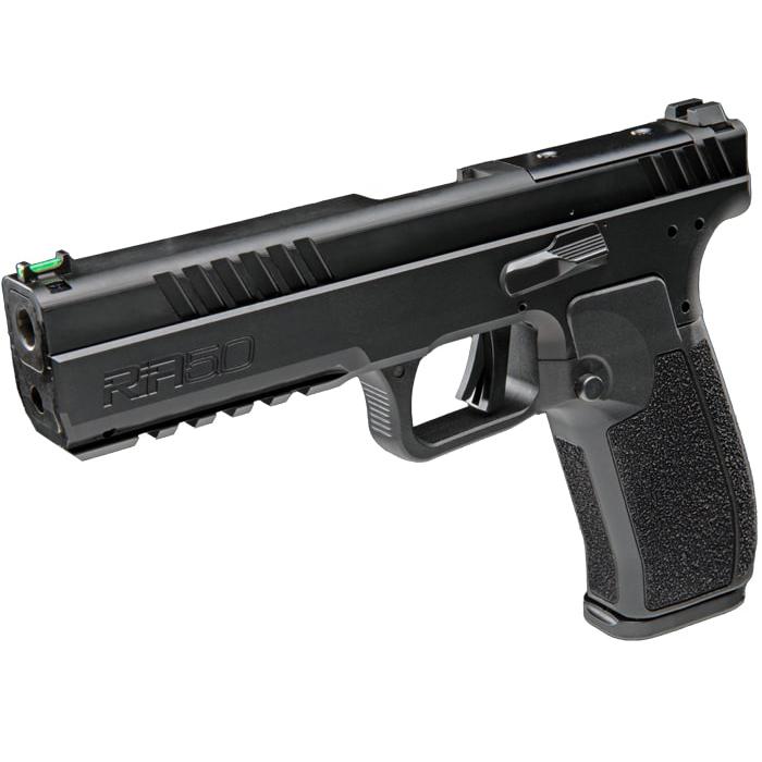 Rock Island RIA 5.0 Standard Handgun 9mm Luger 17rd Magazine 4.9" Barrel Black Night Sights Picture of Rock Island - USA RI USA 5.0Std 9mm 17Rd 4.91In Black NS