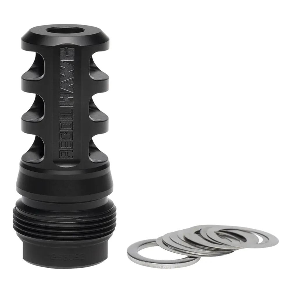 Browning Xeno Recoil Hawg Muzzle Brake 13x0.75 Matte Black Picture of Browning Clothing BROWNING XENO RECOIL HAWG 13X0.75 MATTE