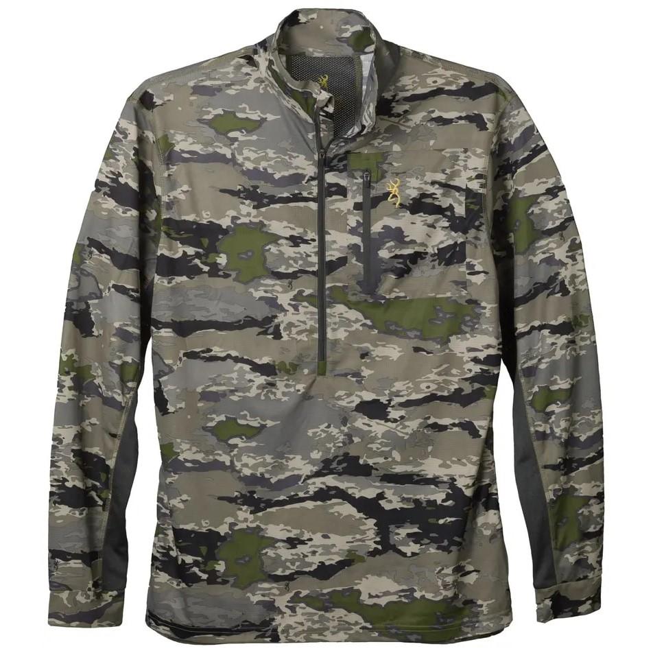 Browning Early Season 3/4 Zip Shirt Ovix 2XL