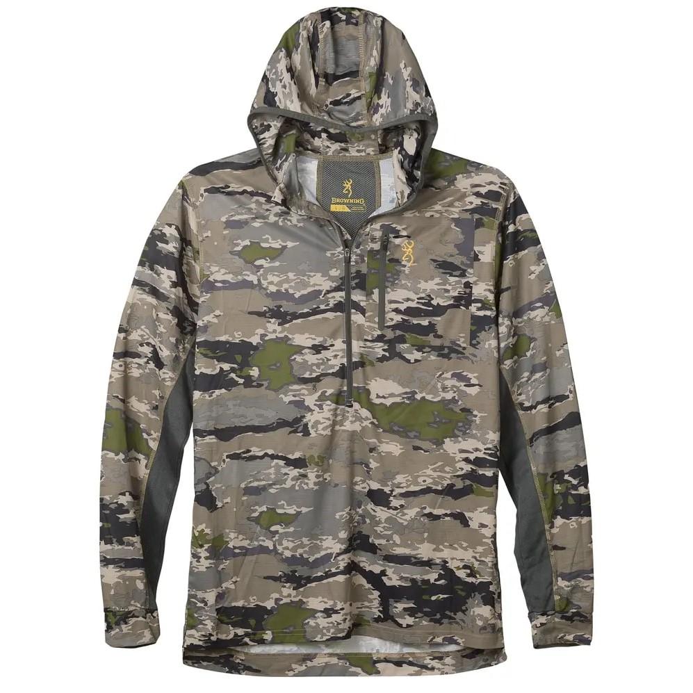 Browning Early Season Hooded Shirt Ovix L Picture of Browning Clothing SHT EARLY SEASON HOODED OVIX L