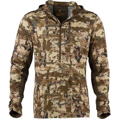 Browning Early Season Hooded Long Sleeve Shirt Auric Camo S