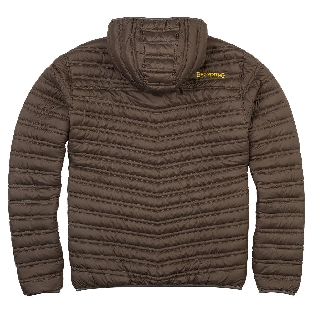 Browning Packable Puffer Jacket Major Brown S Picture of Browning Clothing JKT PACKABLE PUFFER MAJOR BRN S