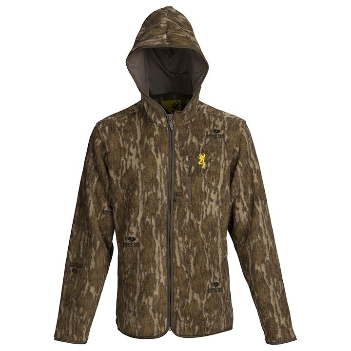 Browning Fleece 2.0 Jacket Mossy Oak Bottomland Camo L