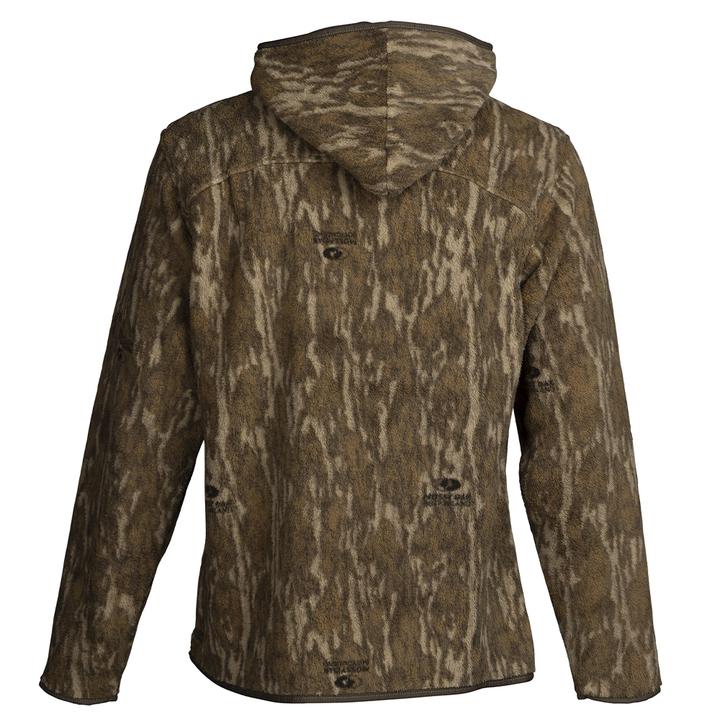 Browning Fleece 2.0 Jacket Mossy Oak Bottomland Camo L Picture of Browning Clothing Browning JKT WASATCH FLEECE 2.0 MOBL L