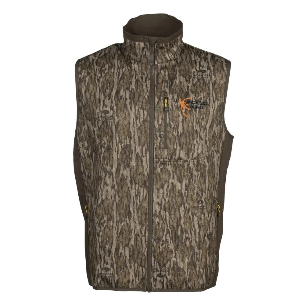 Browning Field Pro Vest Mossy Oak Bottomland L Picture of Browning Clothing VST WW FIELD PRO MOBL L
