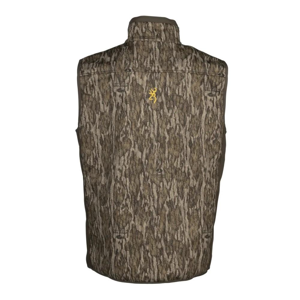 Browning Field Pro Vest Mossy Oak Bottomland M Picture of Browning Clothing VST WW FIELD PRO MOBL M