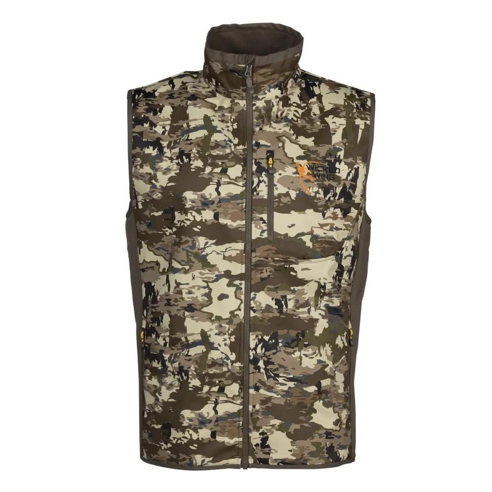 Browning Field Pro Vest Auric Camo M Picture of Browning Clothing VST WW FIELD PRO AURIC M