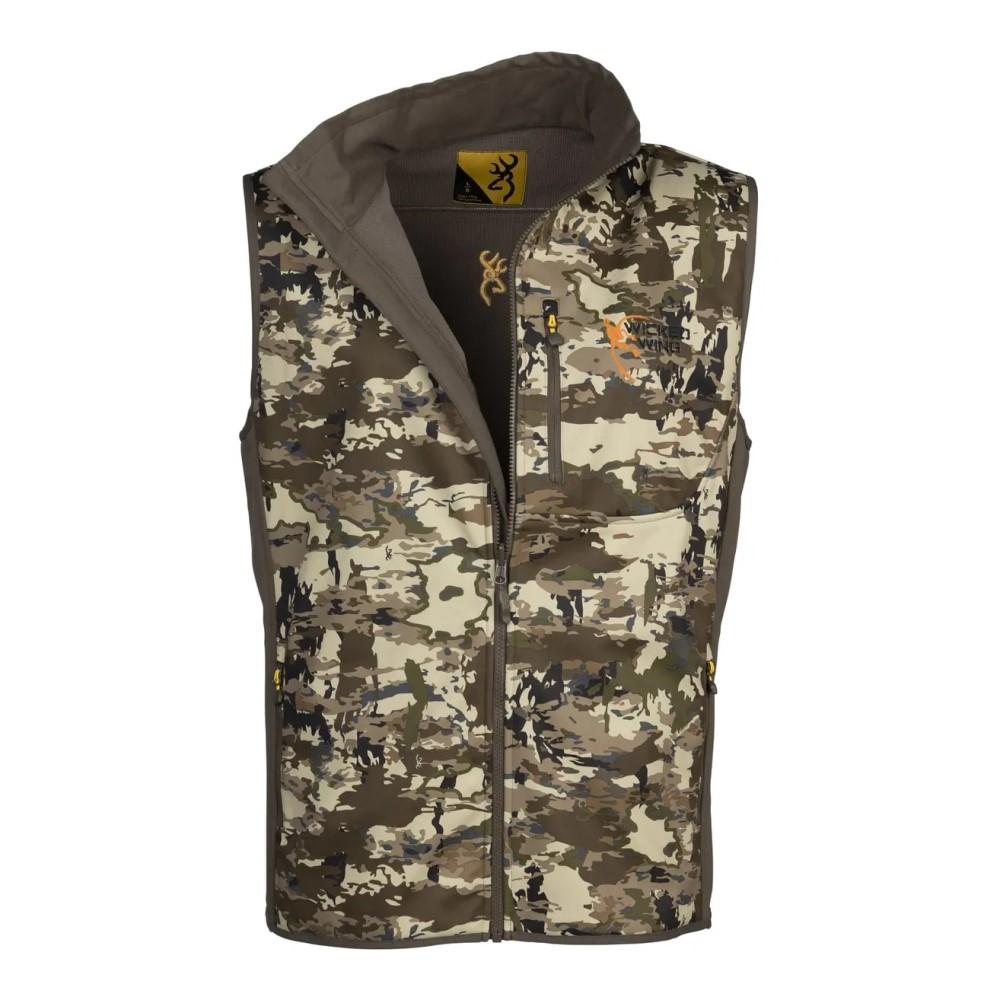 Browning Field Pro Vest Auric Camo M Picture of Browning Clothing VST WW FIELD PRO AURIC M
