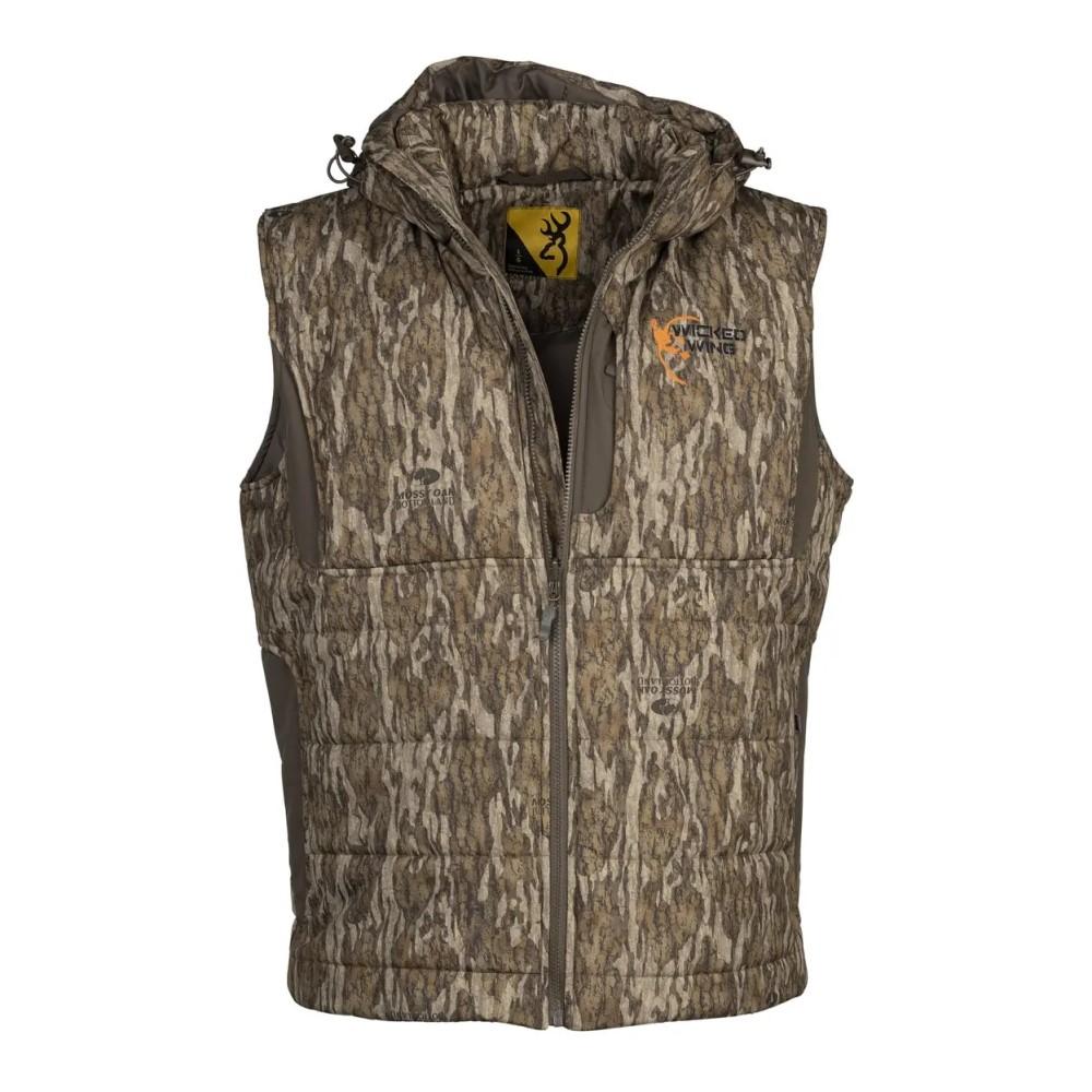 Browning Insulated Vest Mossy Oak Bottomland S Picture of Browning Clothing VST WW INSULATED MOBL S