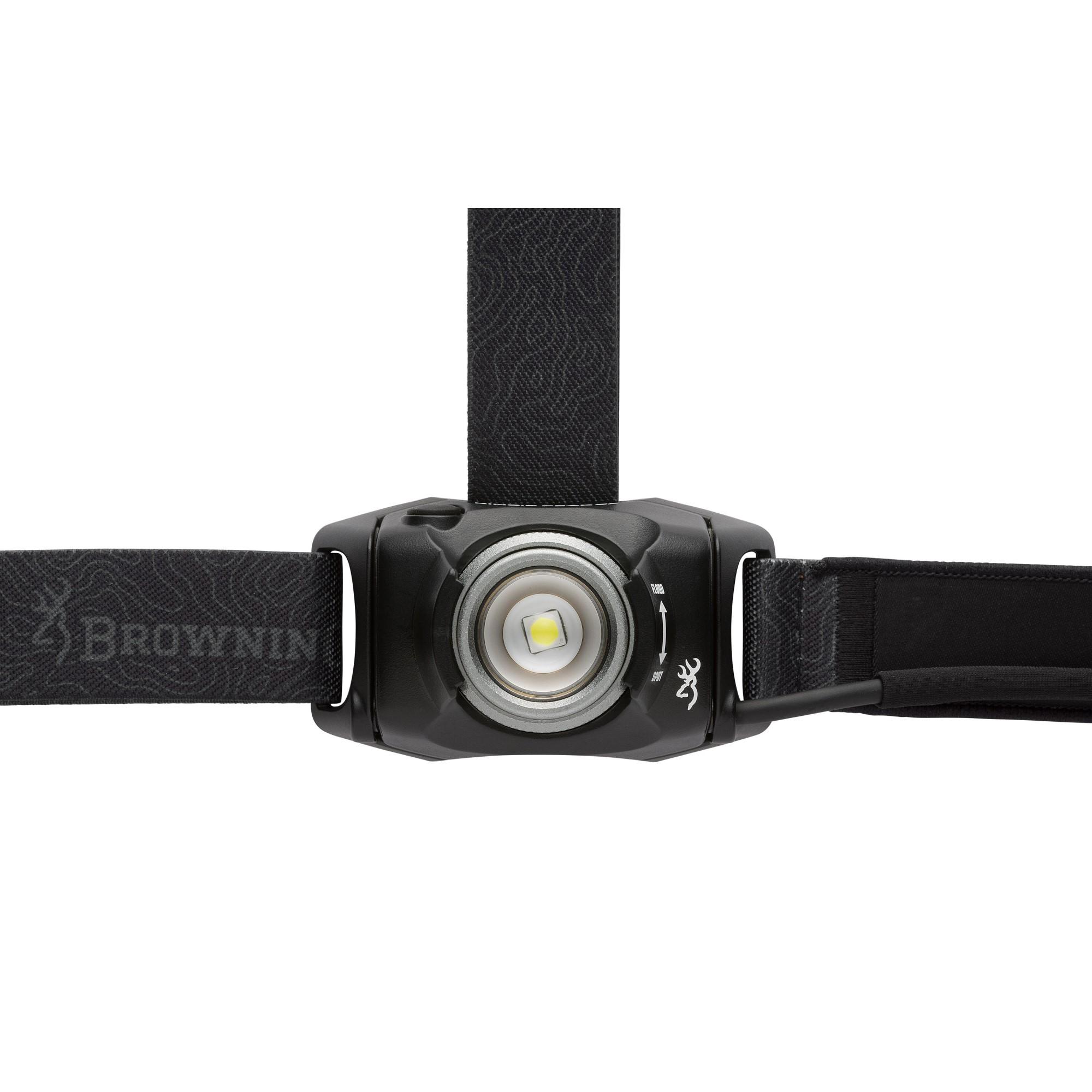 Browning King's Peak SF Headlamp 730 Lumens Black Picture of Browning Clothing Browning HEADLAMP KINGS PEAK SF