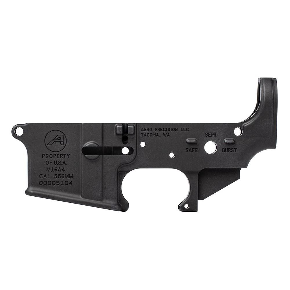 Aero Precision M16A4 Clone Lower Black (Non "A" Engrave)