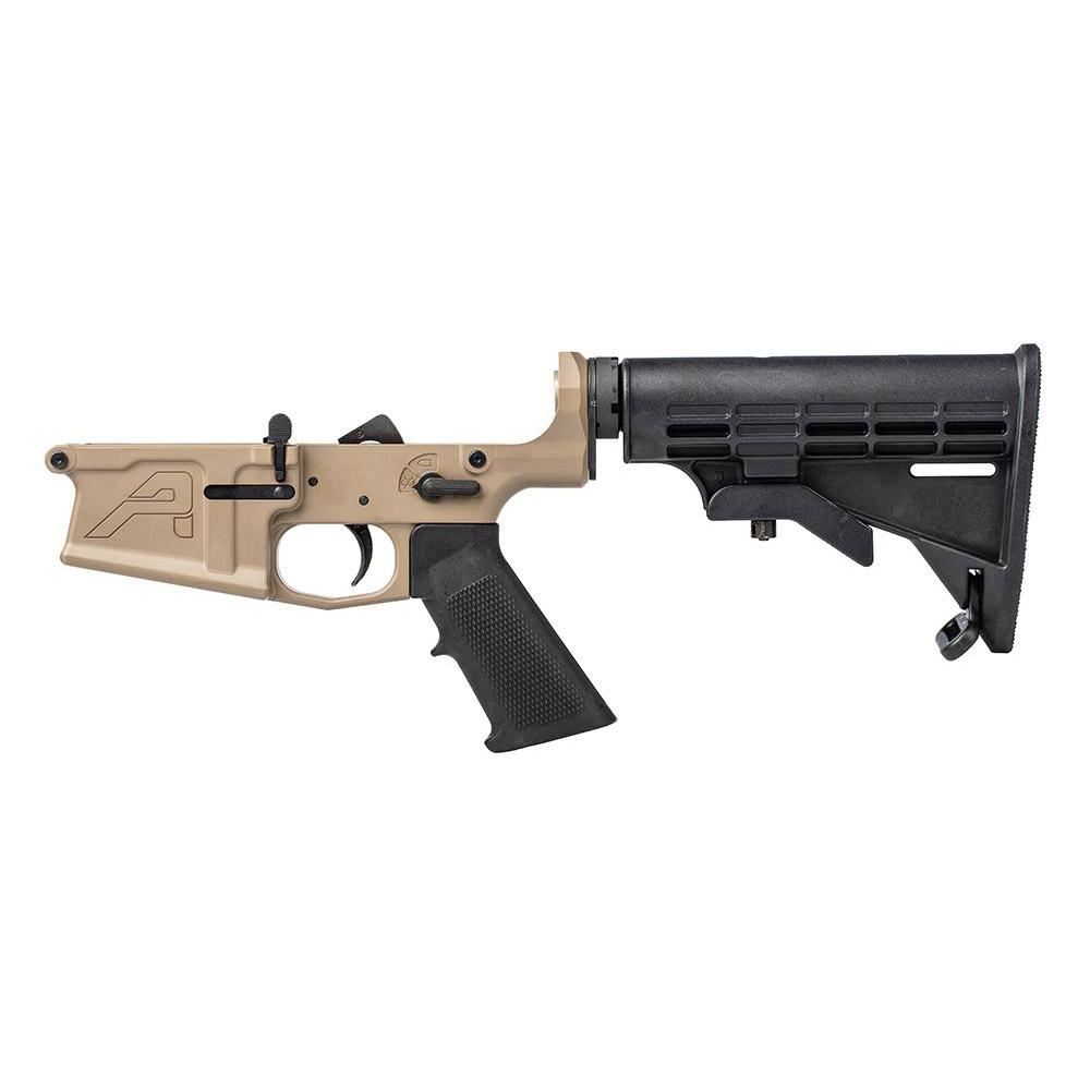 Picture of Aero Precision M5 (.308) Complete Lower Receiver w/A2 Grip/M4 Stock - FDE