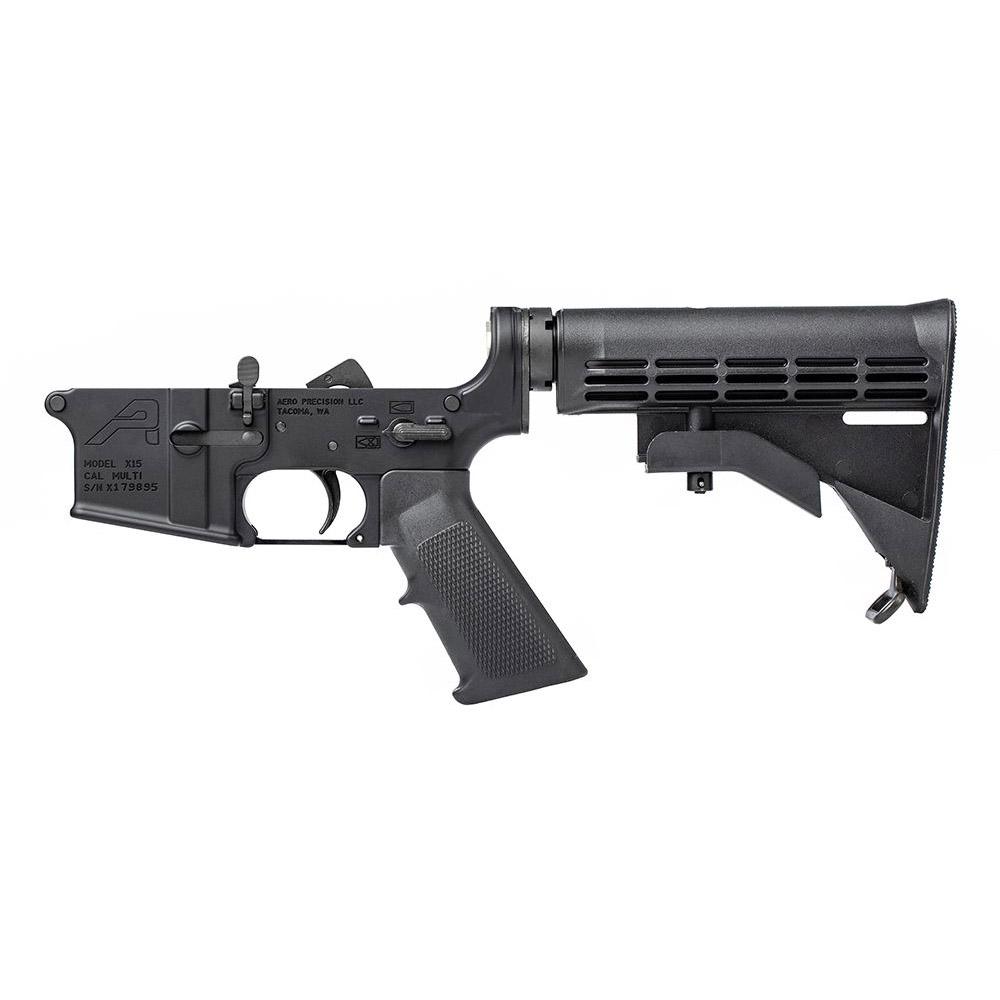 Picture of Aero Precision AR15 Standard Complete Lower Receiver - Anodized Black
