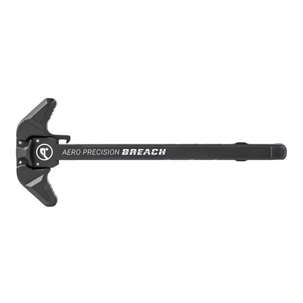 Aero Precision AR15 Breach Ambi Charging Handle with Large Lever Black Picture of Aero Precision AR15 BREACH Ambi CH w/ Large Lever - Blk/Blk Anodized (C)