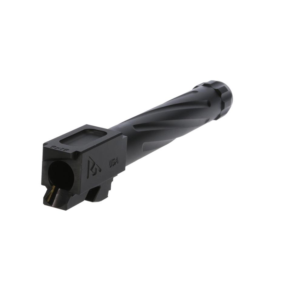 Rival Arms Barrel for Glock Model 22 9mm Conversion Twist Threaded Black Picture of Rival Arms Rival Arms Barrel for GLOCK22 CNV 9M TWST TD BLK