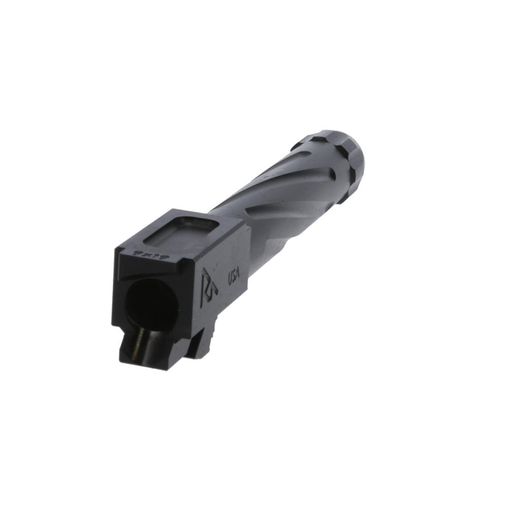 Rival Arms Conversion Barrel for Glock 23 9mm Luger 1/2x28 Thread Black Picture of Rival Arms Rival Arms Barrel for GLOCK23 CNV 9M TWST TD BLK