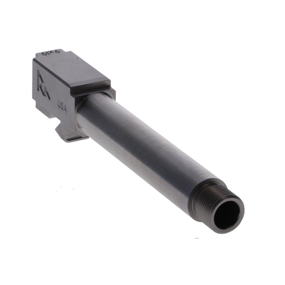 Rival Arms V2 Stainless PVD Threaded Barrel for Glock Model 19 Gen3/4 Picture of Rival Arms Rival Arms Barrel GLOCK19 GEN3/4 V2 THRD SS
