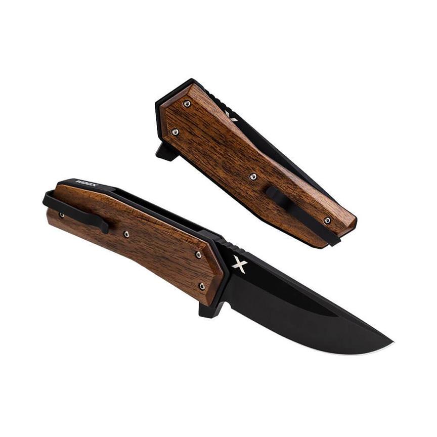 WOOX Leggenda Folding Knife 3 1/2" Blade Walnut Picture of Woox WOOX Leggenda Folding Knife Walnut