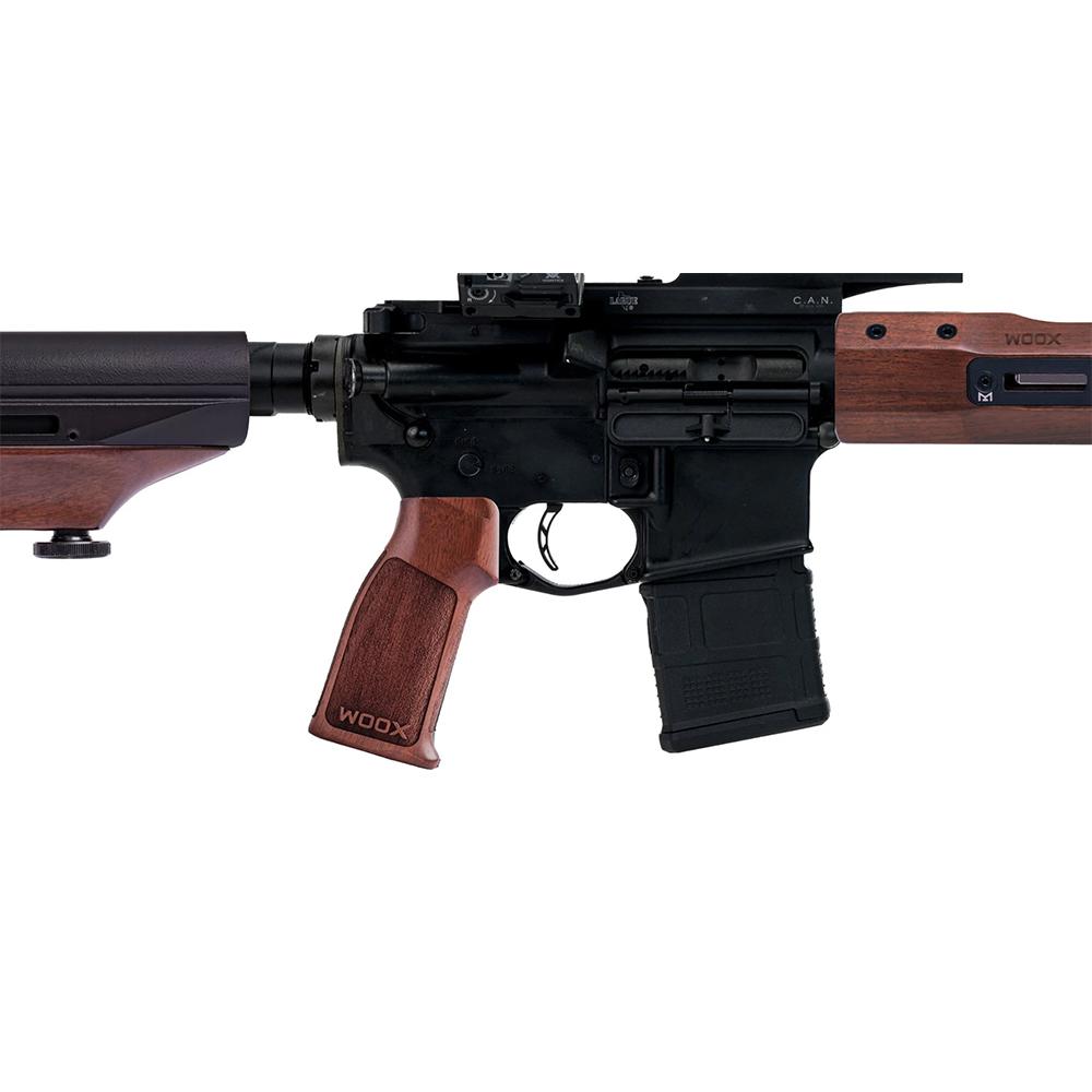 WOOX Vigilante AR-15 Grip Walnut Picture of Woox WOOX Vigilante AR15 Grip Walnut