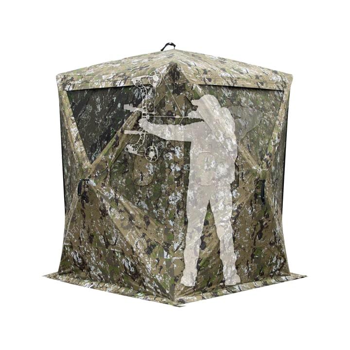 Barronett Blinds Big Mike Ground Blind Crater Thrive Camo Picture of Ardisam (River's Edge/ Barronett Blinds) BLIND BARRONETT BIG MIKE CRATER THRIVE