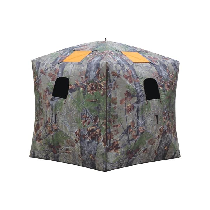 Barronett Blinds Feather Five Ground Blind Bloodtrail Backwoods Camo Picture of Ardisam (River's Edge/ Barronett Blinds) BLIND BARRONETT FEATHER FIVE BACKWOODS