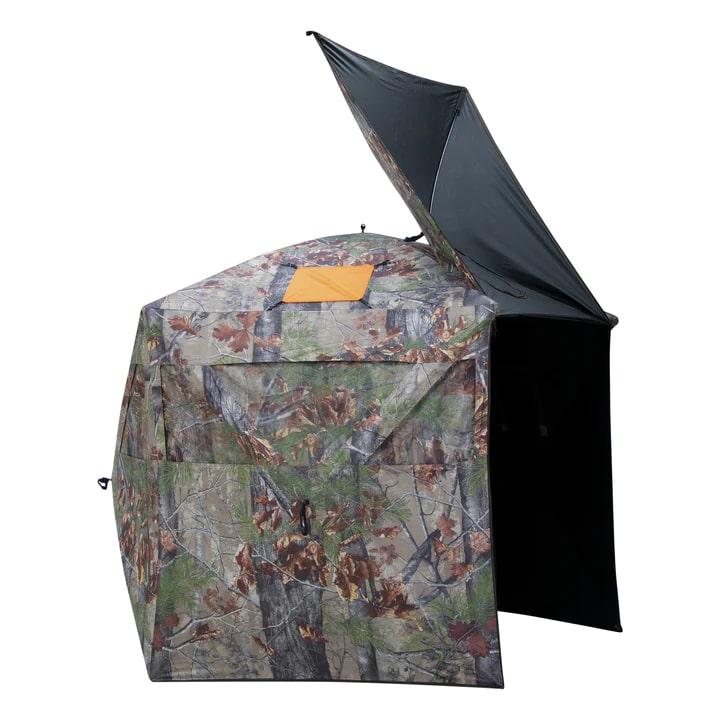 Barronett Blinds Feather Five Ground Blind Bloodtrail Backwoods Camo Picture of Ardisam (River's Edge/ Barronett Blinds) BLIND BARRONETT FEATHER FIVE BACKWOODS