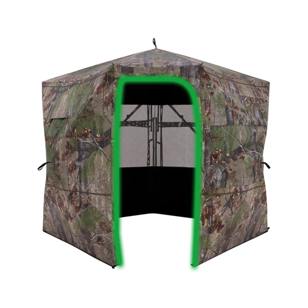 Barronett Blinds Grandview Ground Blind Bloodtrail Backwoods Camo See Through Picture of Ardisam (River's Edge/ Barronett Blinds) Barronett Blinds Grandview Bloodtrail Backwoods See Through Blind